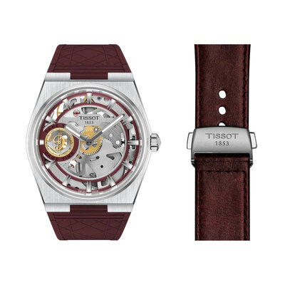 Tissot PRX Skeleton Automatic T137.405.17.371.00 Damian Lillard Limited Edition 1999pcs (+ zamienne paski)