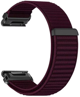 Nylonowy pasek Ricardo Procida 22mm, Dark Purple, QuickFit