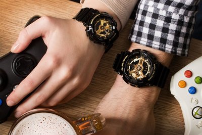 Casio G-Shock Original GA-110GB-1AER Black & Gold Special Edition