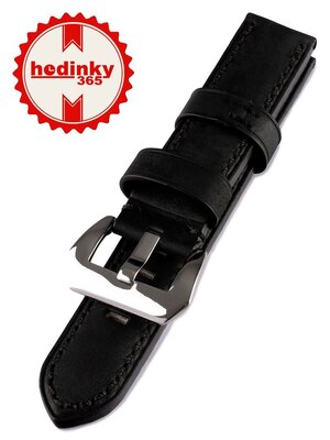 Skórzany pasek Mavex HYP-05-BLACK, czarny
