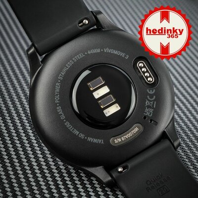 Garmin Vívomove3 Sport, Slate/Black Band