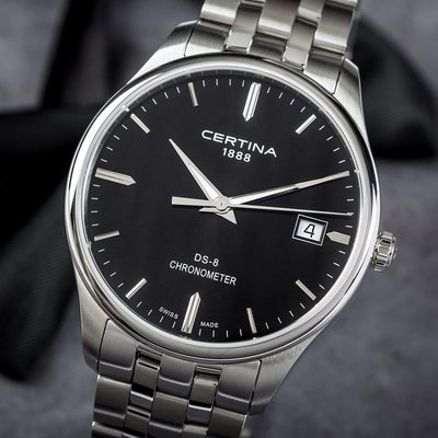 Certina DS-8 Quartz Precidrive COSC Chronometer C033.451.11.051.00