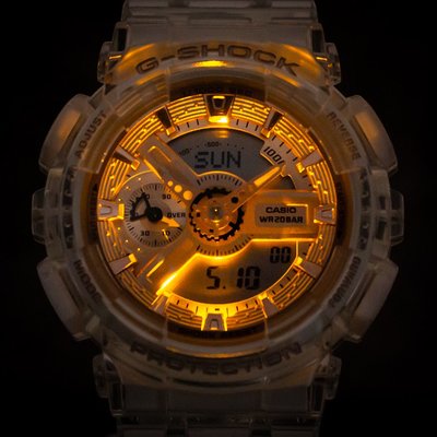 Casio G-Shock Original GMA-S110SR-7AER Z Series Transparent x Pink Gold Collection