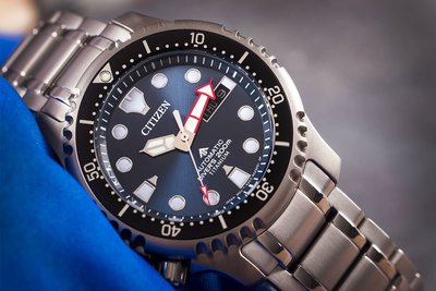 Citizen Promaster Marine Automatic Diver's Super Titanium NY0100-50ME