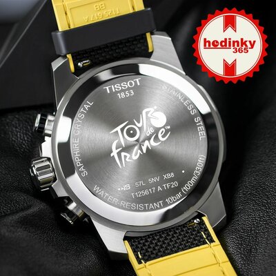 Tissot Supersport Quartz Chronograph T125.617.17.051.00 Tour de France 2020 Special Edition (+ dodatkowy pasek)