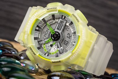 Casio G-Shock Original GA-110LS-7AER Color Skeleton Series