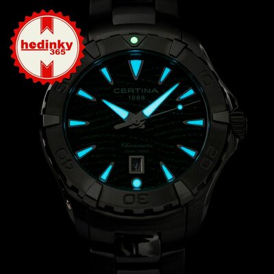 Certina DS Action Lady Quartz Precidrive COSC Chronometer C032.251.11.091.09