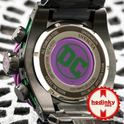 Invicta DC Comics Quartz 53mm 35321 Joker Limited Edition