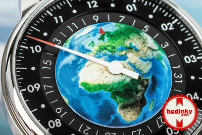 MeisterSinger Automatic ED-EARTH Planet Earth Limited Edition 500pcs