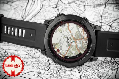 Garmin Fenix 7X Sapphire Solar Grey DLC Titanium / Black Band