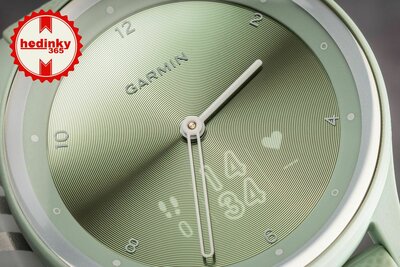 Garmin Vívomove Sport Silver / Cool Mint Band