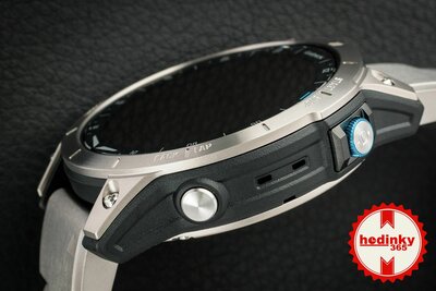 Garmin D2 Mach 1, Vented Titanium Bracelet (+ pasek zamienny)