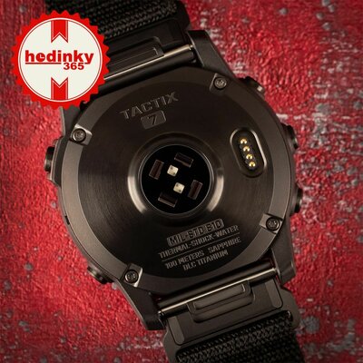 Garmin Tactix 7 Pro Solar Sapphire Ballistics Edition Black Nylon Band (+ pasek zamienny)