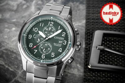 Citizen Sports Eco-Drive Super Titanium Chrono CA0810-88X