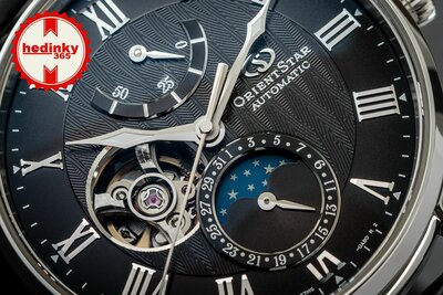 Orient Star Classic M45 F7 Moonphase Open Heart Automatic RE-AY0107N00B