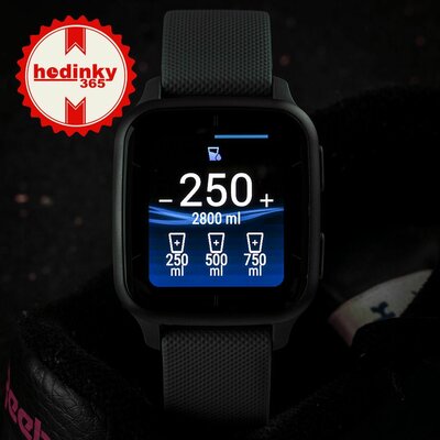 Garmin Venu Sq 2, Slate / Gray Band