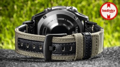 Nylonowy pasek Ricardo 26mm (pro Garmin Fenix 8/7X/6X (51mm), Tactix aj.), zielony V1, QuickFit