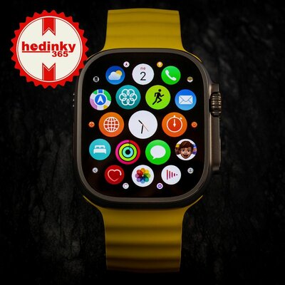 Apple Watch Ultra GPS + Cellular, 49mm Titanium Case / Yellow Ocean Band