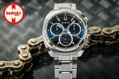 Bulova Curv Classic Quartz Chronograph 96A185