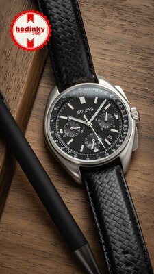 Bulova Lunar Pilot Quartz Chronograph 96B251 Special Edition (+ pasek zamienny)