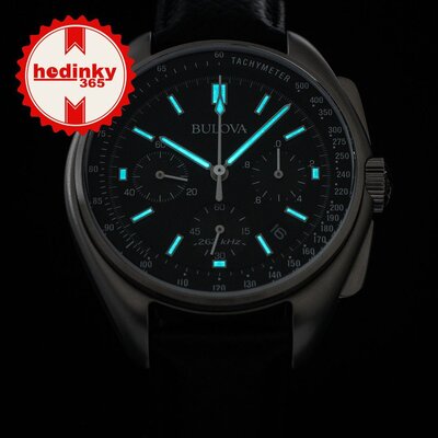 Bulova Lunar Pilot Quartz Chronograph 96B251 Special Edition (+ pasek zamienny)