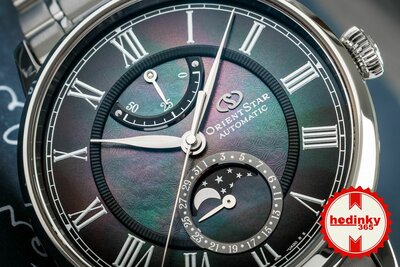 Orient Star Classic M45 F7 Moon Phase Automatic RE-AY0116A00B Lake Tazawa Limited Edition 200pcs