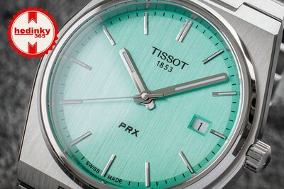 Tissot PRX Quartz T137.410.11.091.01 (w kolorze Tiffany Blue)
