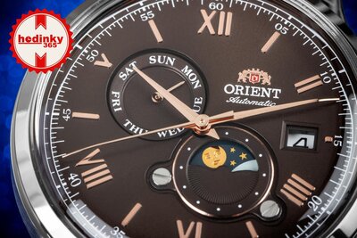 Orient Classic Bambino 2nd Generation Version9 Sun & Moon Automatic RA-AK0804Y30B