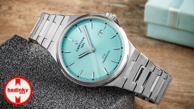 Certina DS-7 Powermatic 80 C043.407.11.351.00 (w kolorze Tiffany Blue)