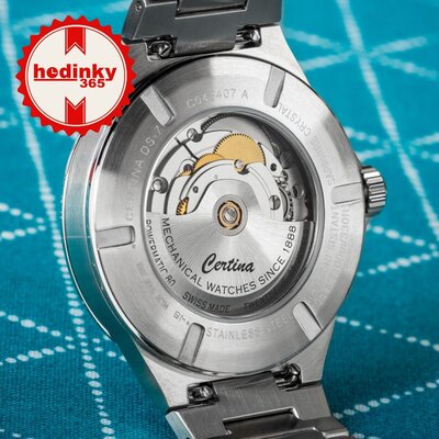 Certina DS-7 Powermatic 80 C043.407.11.351.00 (w kolorze Tiffany Blue)