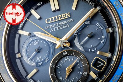 Citizen Satellite Wave Attesa Eco-Drive CC4054-68L Limited Edition 1990pcs