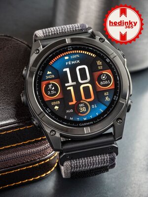 Pasek nylonowy Ricardo 26mm (do Garmin Fenix 8/7X/6X (51mm), Tactix i inne), szary V3, QuickFit