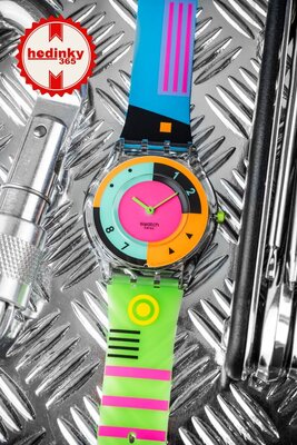 Swatch Neon Hot Racer SS08K119