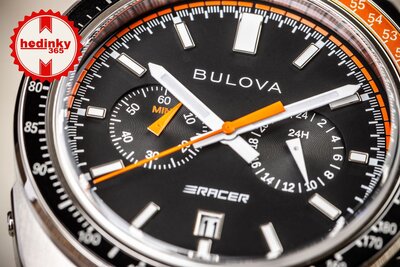 Bulova Classic Quartz Racer Chronograph 98B427