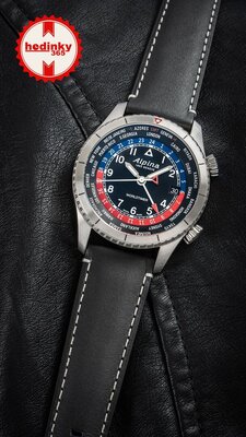 Alpina Startimer Pilot Quartz Worldtimer AL-255BRB4S26