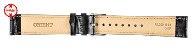 Skórzany pasek Orient UL020018J0 20mm (do modelu RA-AP01), czarny