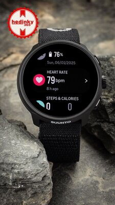 Suunto Run All Black (pasek tekstylny)