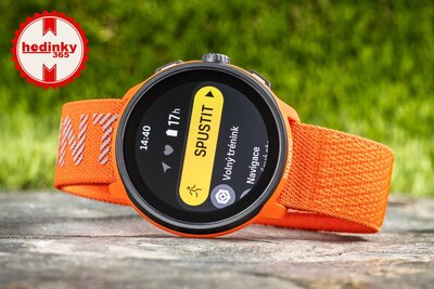 Suunto Run Coral Orange (pasek tekstylny)