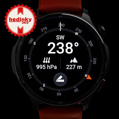 Amazfit Balance 2 czarny (+ zapasowy pasek)