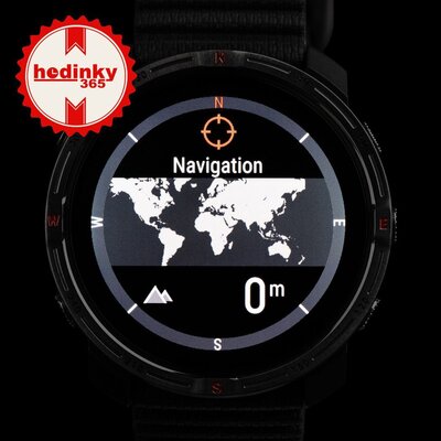 Polar Grit X2 Night Black, rozmiar S-L