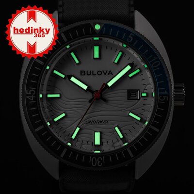 Bulova Snorkel Quartz 98B449 Great White Shark