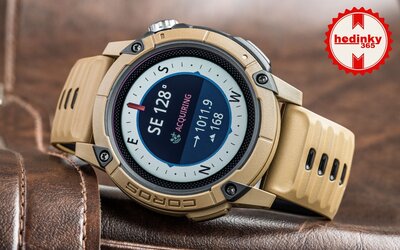 Coros Nomad Brown / Silicone Band