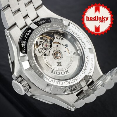 Edox Delfin Mecano 85310-3dm-ngin Limitowana edycja 300 szt. (+ rotomat)