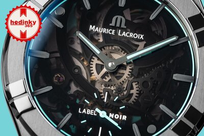 Maurice Lacroix Aikon Automatic Skeleton AI6028-DLB0B-030-H Label Noir Limited Edition 100pcs (+ zamienny pasek)